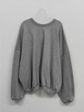 Reverse Slit Over Fit Sweatshirt