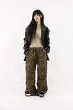 Cargo printed military pants
