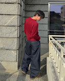 Hawk Stripe Denim Pants