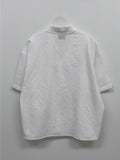 Cube Embo Overfit Short Sleeve Shirt