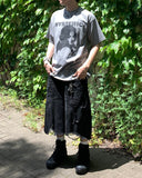 Vintage Dirty Oil Bermuda Denim