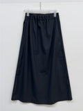 [Setup Available] Suet Stripe Long Skirt