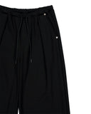 ONE-TUCK WIDE SWEAT PANTS