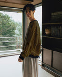 Stripe Sweat Shirt