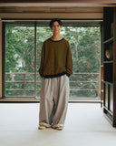 Paneled Sweat Balloon Pants
