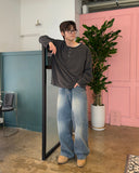 Raffle Henley Neck Knit