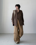 Conan Rayon Check Shirt