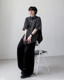 Ilia Check Half Shirt