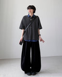 Ilia Check Half Shirt
