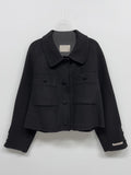 [handmade] Slow Pocket Wool Handmade Short Jacket