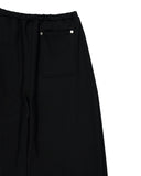ONE-TUCK WIDE SWEAT PANTS