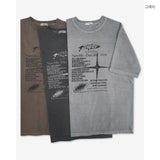 Bow Pigment Short Sleeve T-shirt