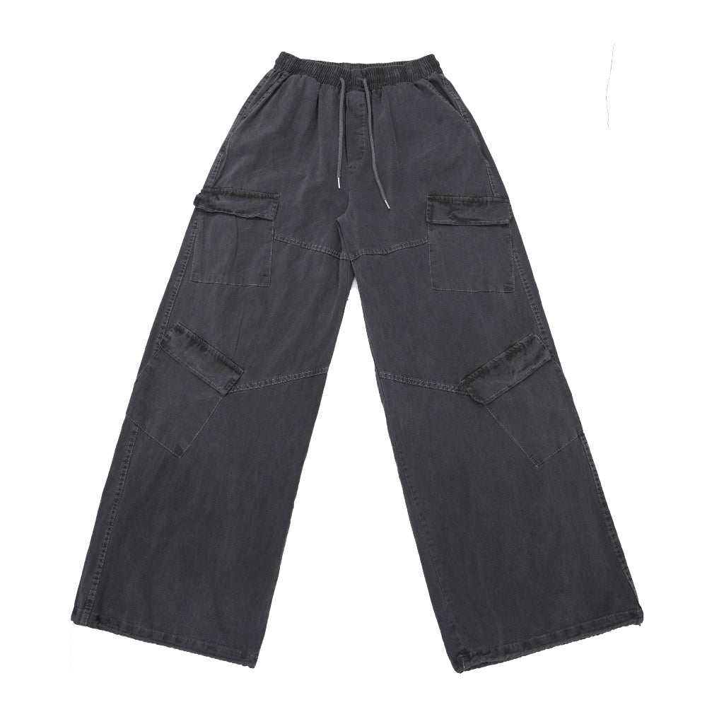 YOURNUS (ユアノス) - ヘタミンピグメントカーゴパンツ YOURNUS (ユアノス) - ヘタミンピグメントカーゴパンツ