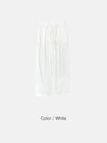 Ice Linen Banding Trousers