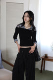 Cook Check Blouse Top