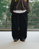 Deep Tuck Wide Chino Pants