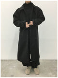 Runer Classic Balmacaan Long Coat