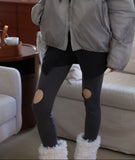 Ni Circle Hole Leggings