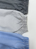 Stripe String Hood Jumper