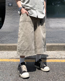 Vintage double knee bermuda pants