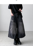 Damon Crop Wide Denim