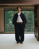 Deep Tuck Wide Chino Pants