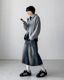 Hitori Net Hood Zip-up