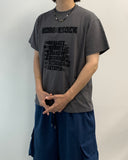 Blur Lettering Short Sleeve Tee
