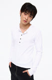 CUT OFF SNAP LONG SLEEVE