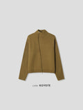 Legacy Diagonal Knit Zip-Up