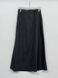 [Setup Available] Suet Stripe Long Skirt