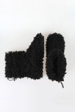 Fluffy Stopper Sheepskin Boots
