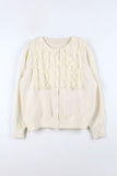 Wished Frill Knit Cardigan