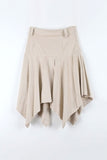 Earth Flare Suede Skirt