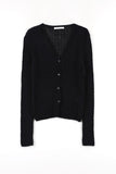 Rudder Slit Alpaca Cardigan