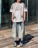 Dirty Spray Logo Half Knit