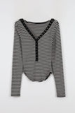 ST Deep V Snap Tee