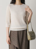 [Premium] Whole Garment Moare Rib Knit