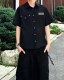 Gotham Rivet Patch Short Sleeve Shirt