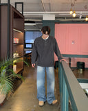 Raffle Henley Neck Knit