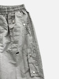 Pore Rivet Crop Bermuda Pants
