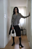 Eyelet Square Mule