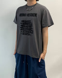 Blur Lettering Short Sleeve Tee