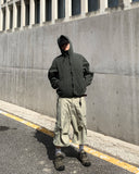 Premium Multi Zipper Vintage Pigment Jacket