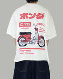 Ruffle Bike Short Sleeve T-Shirt