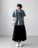 Karma Hood Denim Shirt