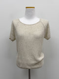 Soy Linen Raglan Short Sleeve Knit