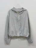 Stripe String Hood Jumper