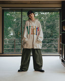 Deep Tuck Wide Chino Pants