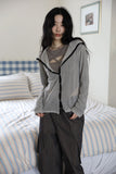 Summer ST Hood Snap Cardigan